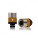 ALUMINIUM, STAINLESS STEEL & DELRIN ADJUSTABLE AIR FLOW WIDE BORE DRIP TIPS